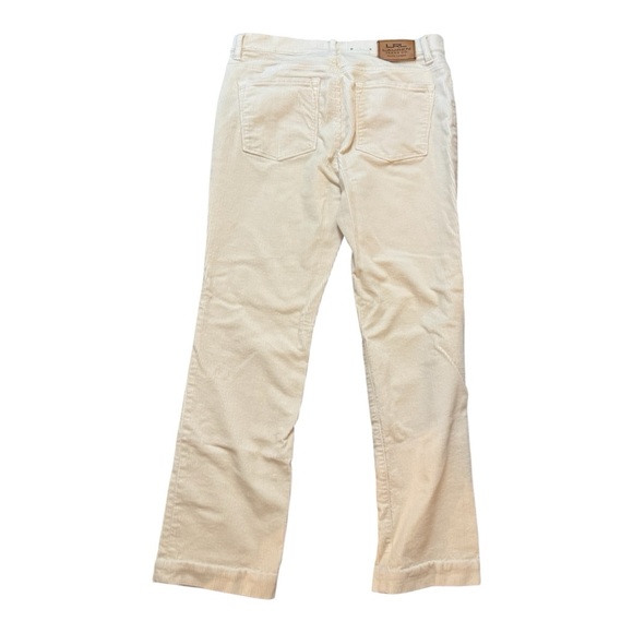Lauren Ralph Lauren Cream Corduroy Pants - Picture 4 of 7